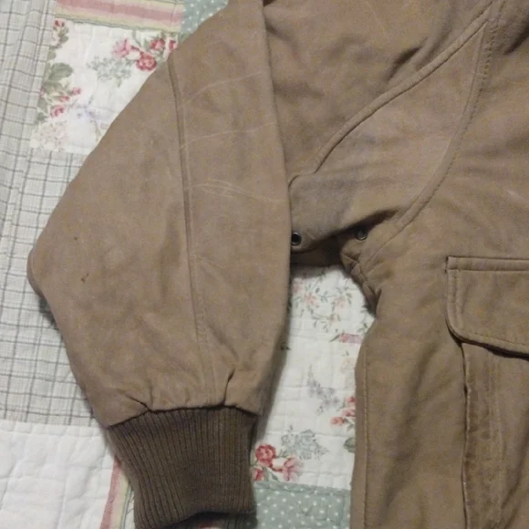 vintage U2 Wear Me Out leather bomber flight jacket. - Picture 10 of 16